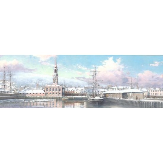 Vintage Port in Snow  ( Small )