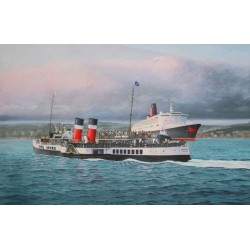 Waverley and Q.E.2  ( Large )